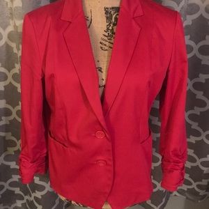 Express hot pink blazer